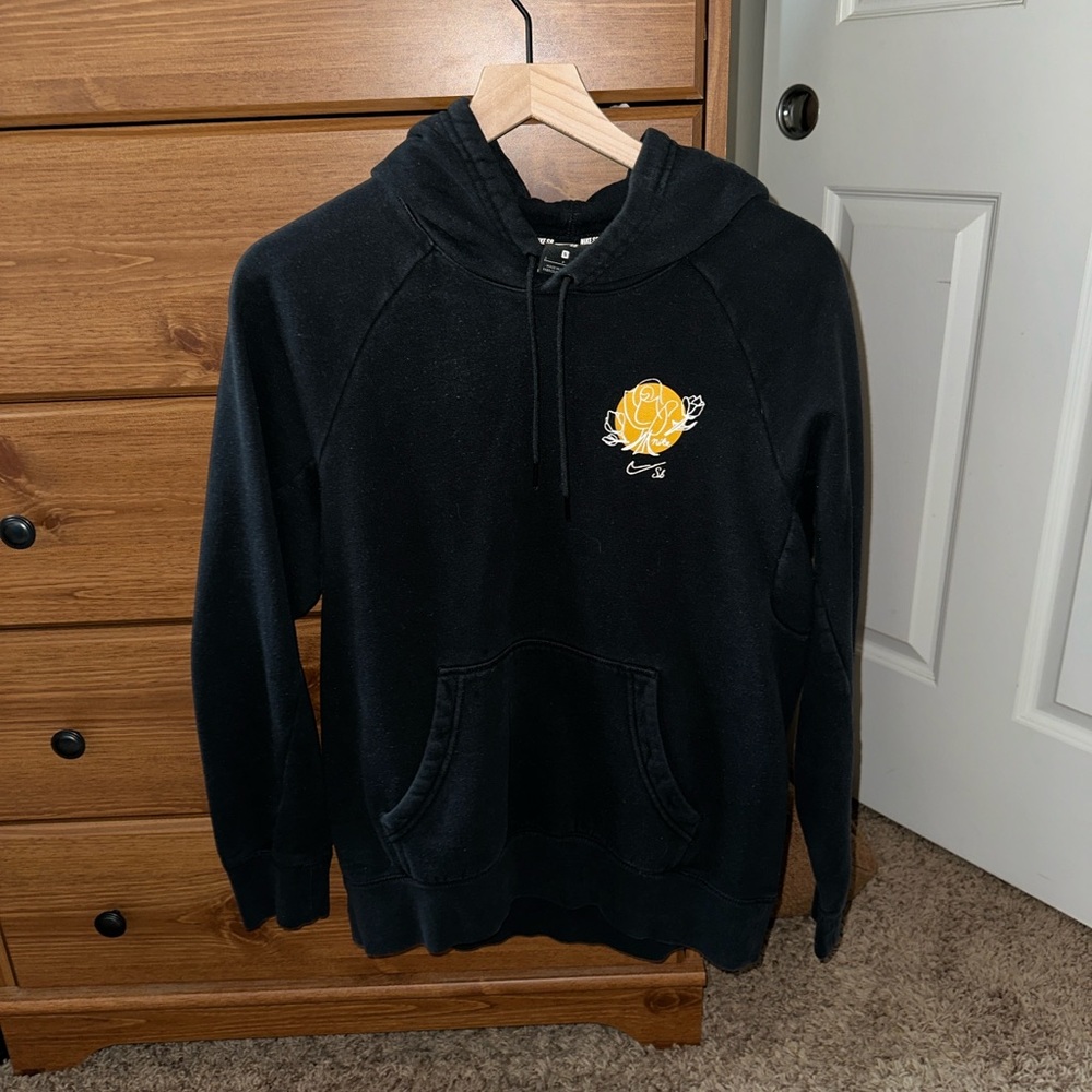 Nike SB Black Long Sleeve Hoodie Sweatshirt, Men’s Size Small
